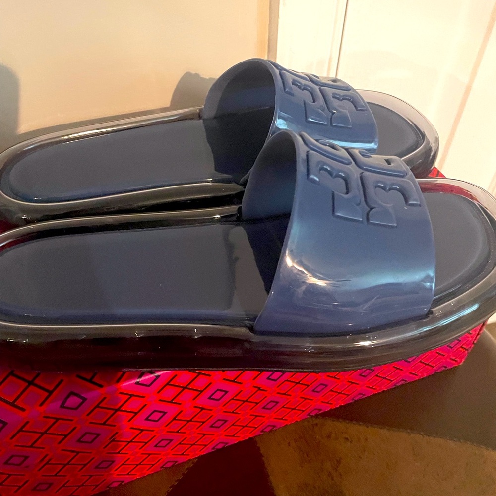 Tory Burch slides new size 10